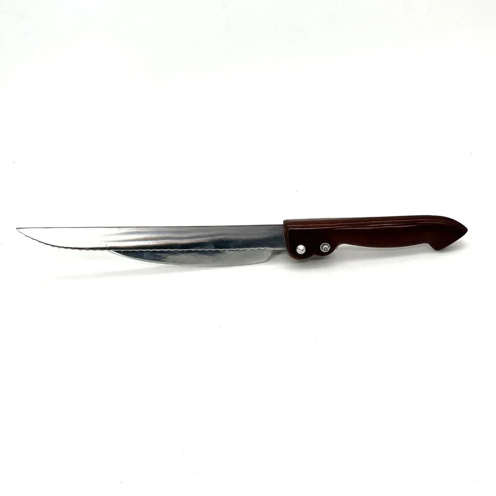 Vintage Automagic Slicer Knife Regent Sheffield Dynachrome Stainless Steel Blade